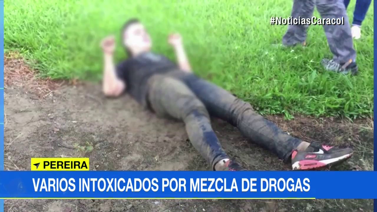 Jóvenes intoxicados, al parecer, por mezclar diferentes tipos de drogas sintéticas en Pereira