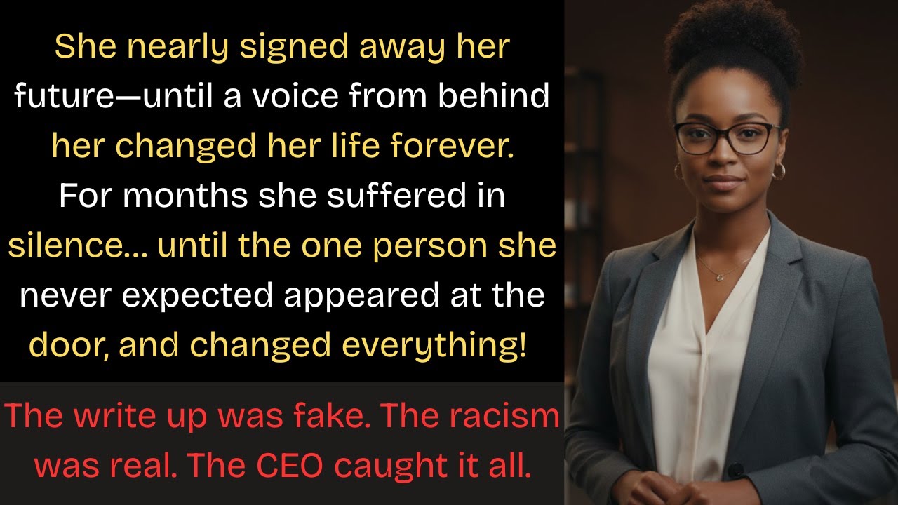 Racist HR Manager Targeted Her At Work… Until the CEO Overheard Everything