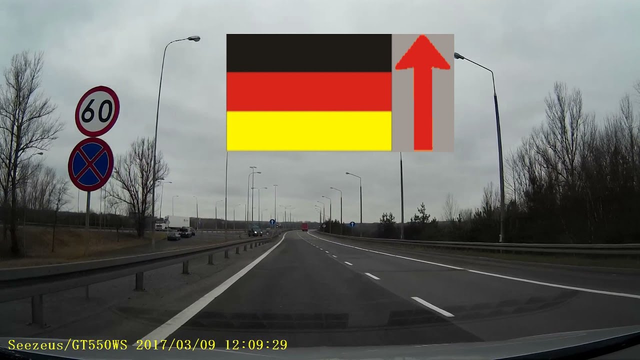 Autostrada / Highway A2 Świecko - Poznań