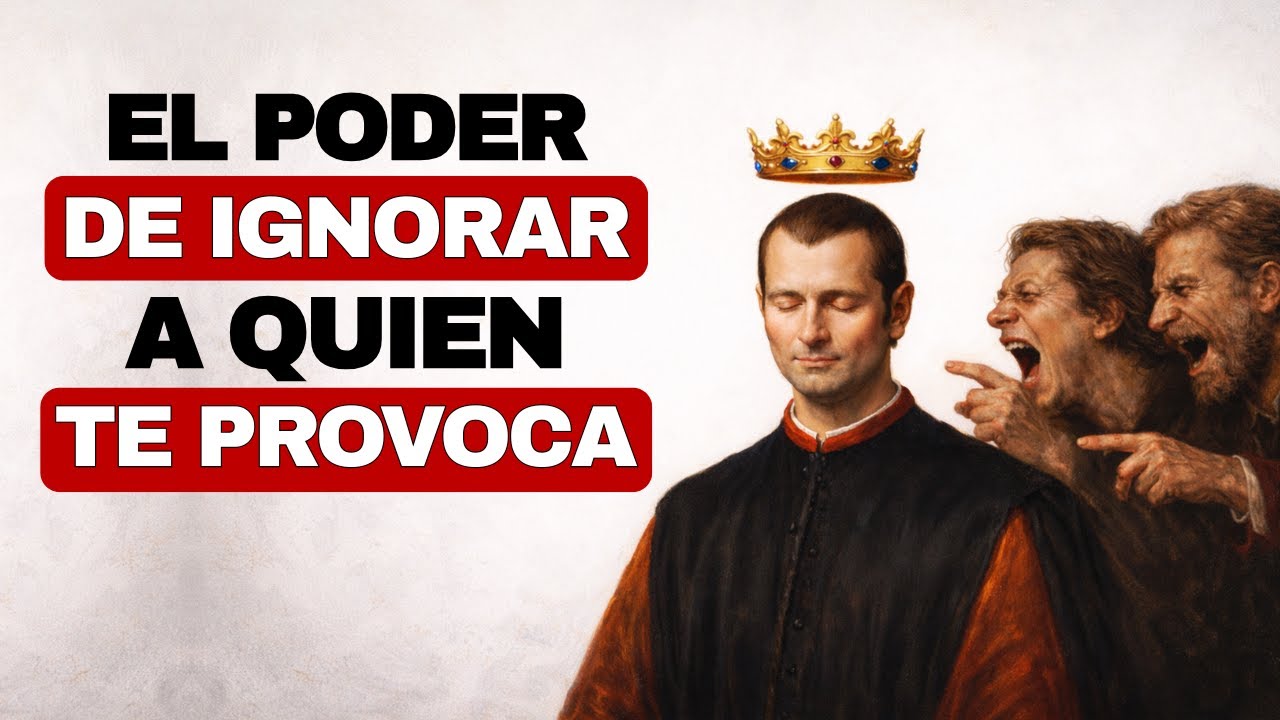 EL ARTE DE IGNORAR: El poder más CRUEL que nadie te enseñó | Psicología Oscura de Maquiavelo