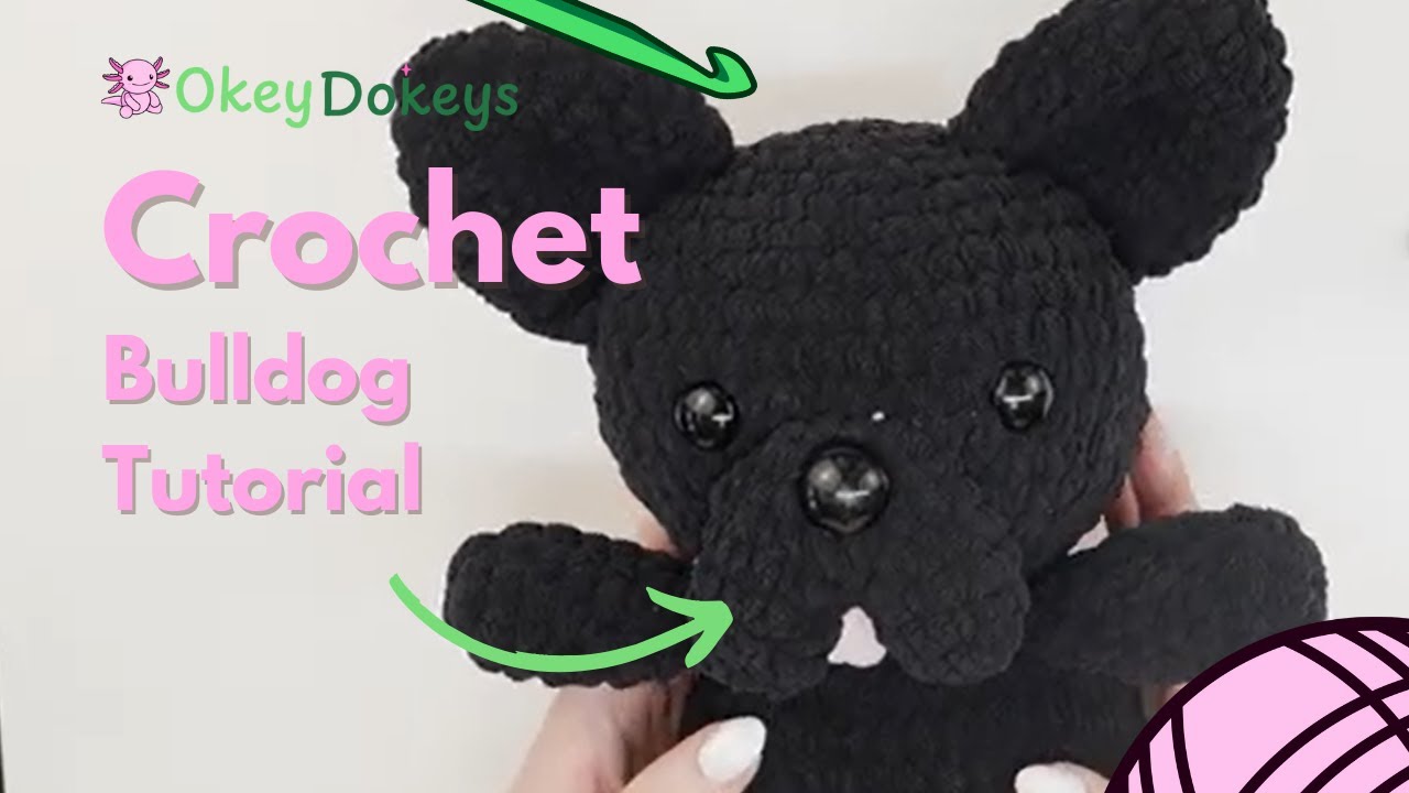 How to Crochet Brandon the French Bulldog | Step-by-Step Amigurumi Tutorial | Beginner-Friendly