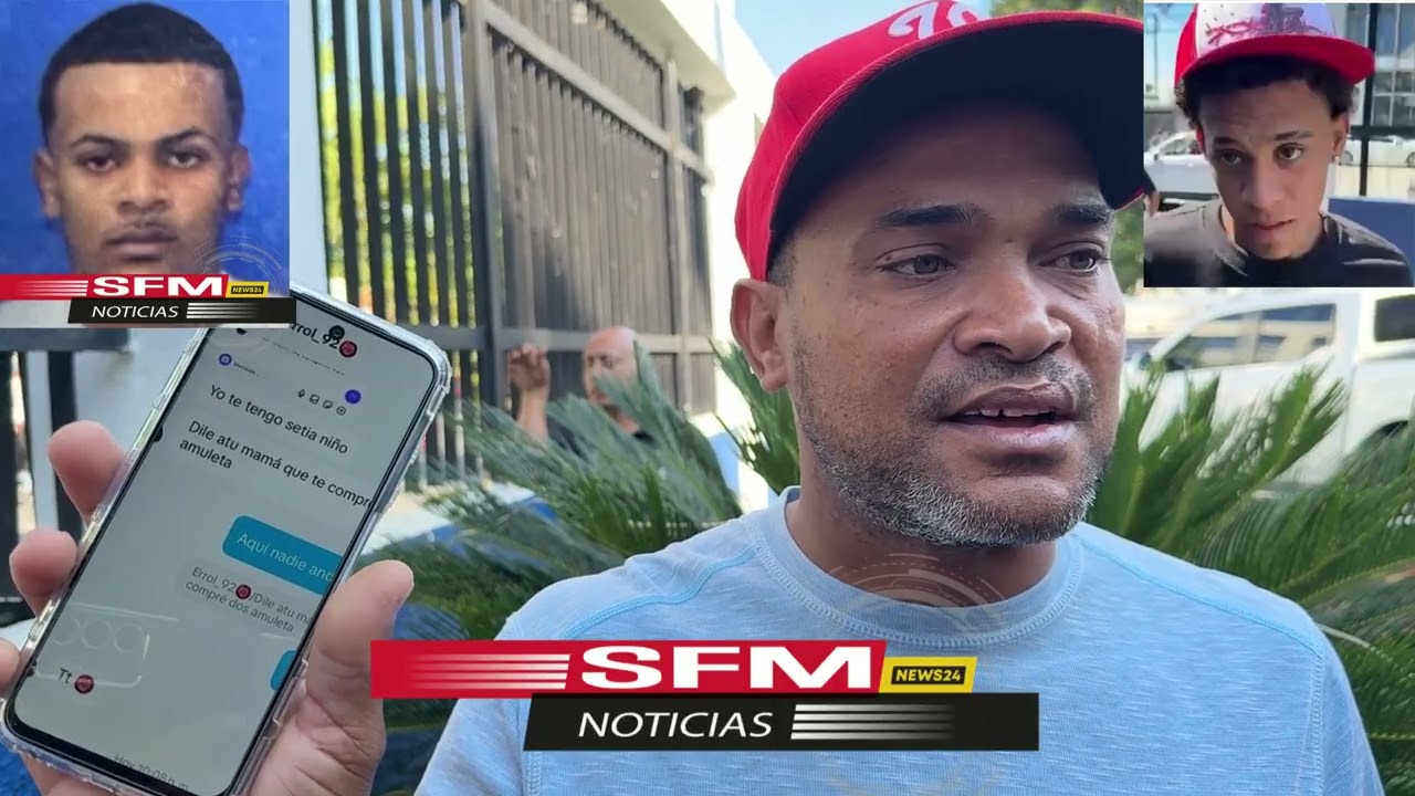 Yo quiero justicia por mi hijo dice Padre de Marco Luis Bautista en el cuartel policial; en SFM 