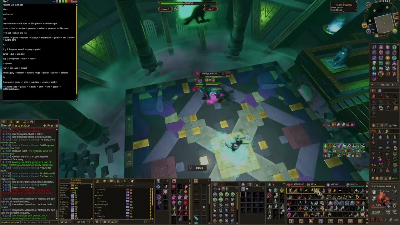 Nakatra Grandmaster Speed Killer (2:19.2) Mage/Melee