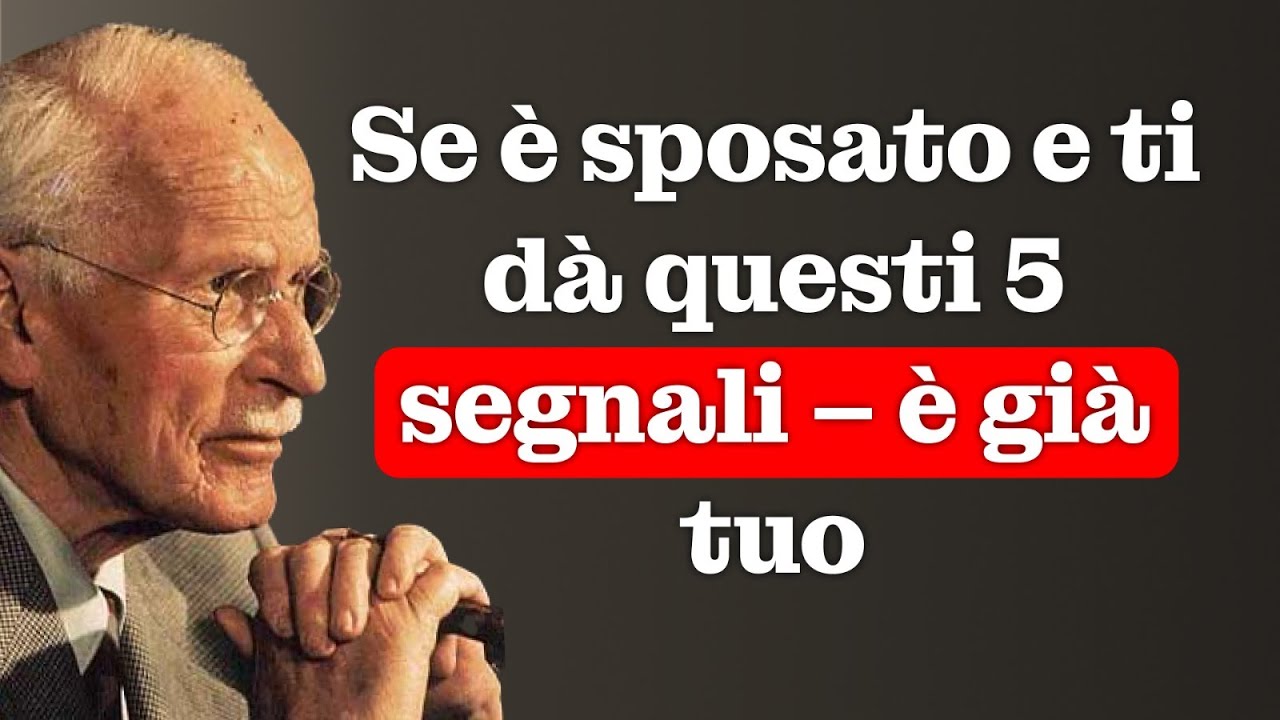 Questi 5 segnali ti mostrano che un UOMO SPOSATO ti desidera | Carl Jung