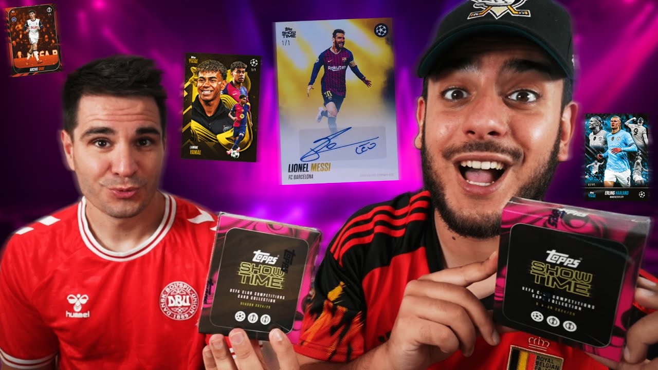 Cajas Showtime 24/25 y Compras Iberian Card Show 💵 con Robert PG