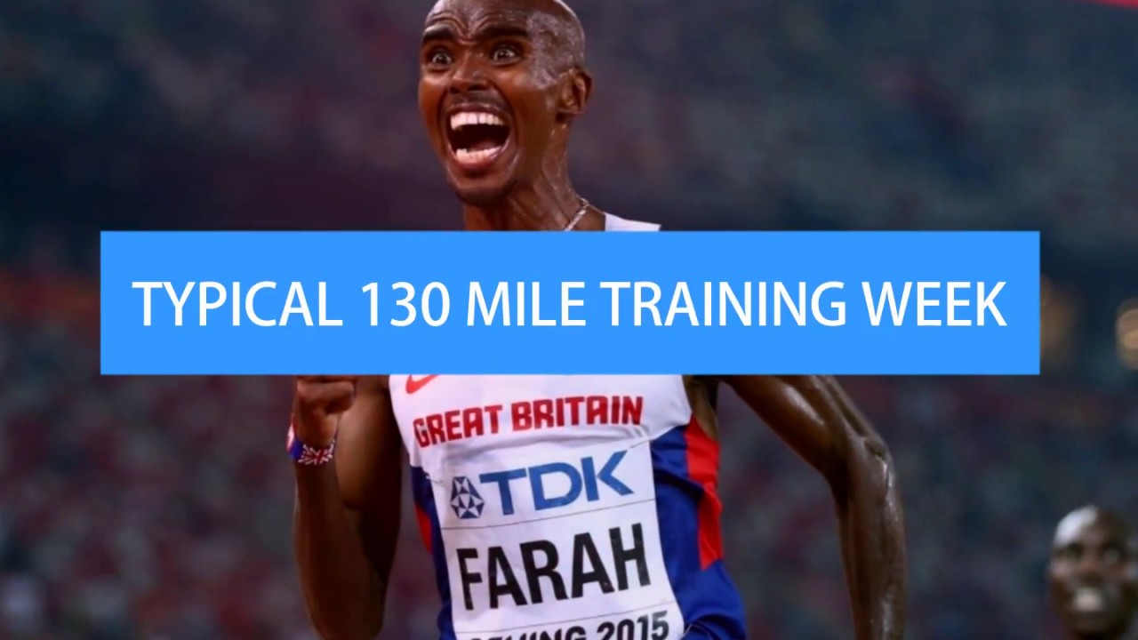 Mo Farah - Typical Training Week