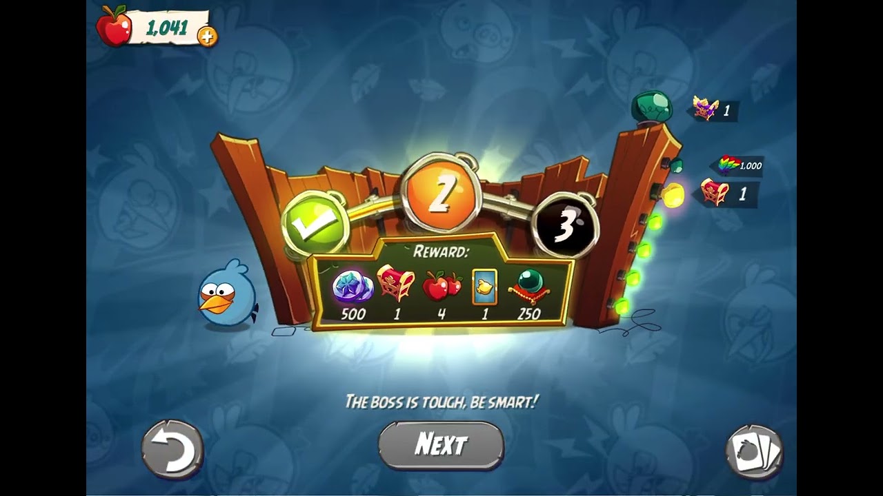 Angry Birds 2 AB2 4-5-6 Daily Challenge - 2025/12/09 for extra Blues card