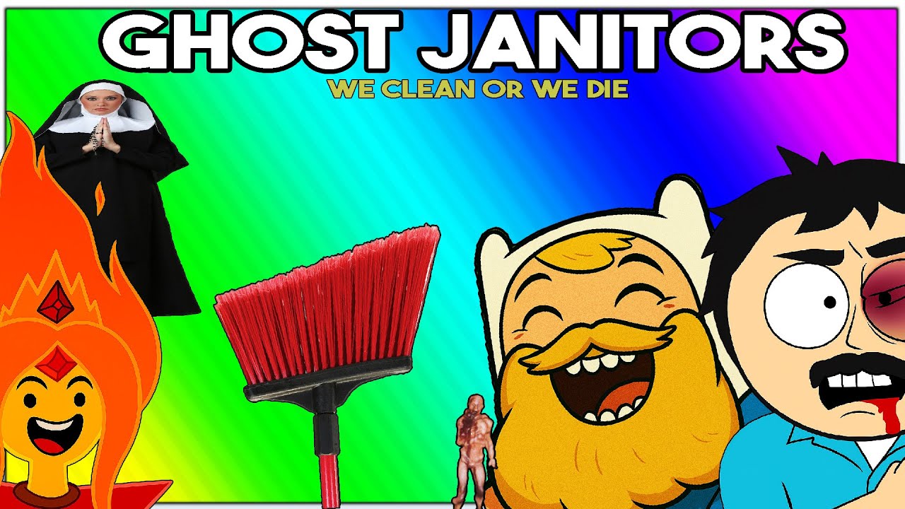 Ghost Janitor- We just want to clean!