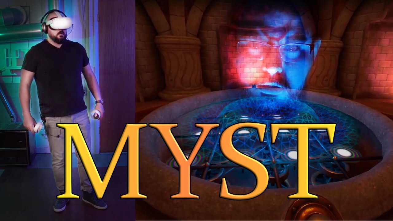 Meta Quest 2 - Beginner tries Myst VR - Part 1 - (SPOILERS)