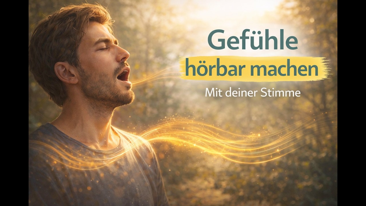 Gefühle hörbar machen: Die Kunst des emotionalen Ausdrucks mit deiner Stimme