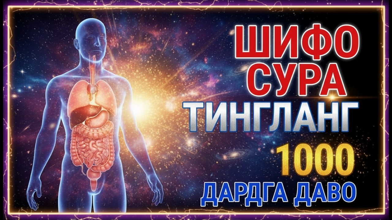 🌙 Кечаси Қўйинг! Оғриқ ва Касалликка Қарши Кучли Муроттал Шифоси