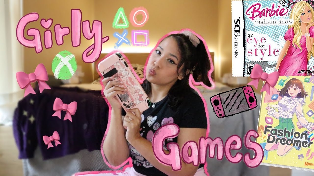 Girly Video Games 🎀 They don't make dress up games like they used to