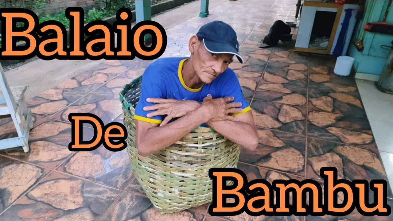 Ensinando a Fazer Balaio de Bambu