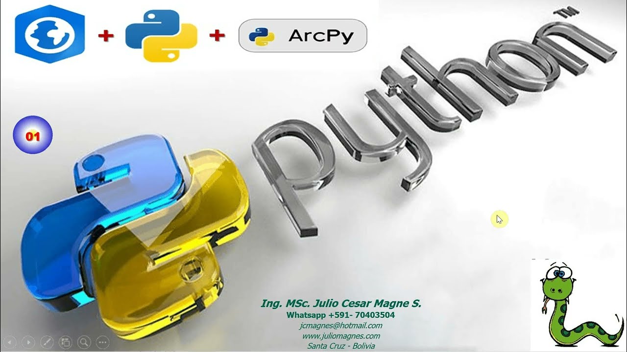 01 Programación Python en ArcGis Pro - ARCPY