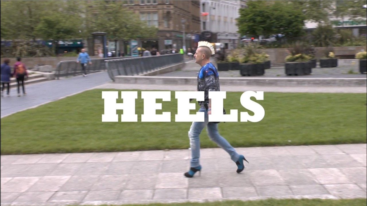MEN WEARING HEELS?!?! - A 10 year old segment made for TV