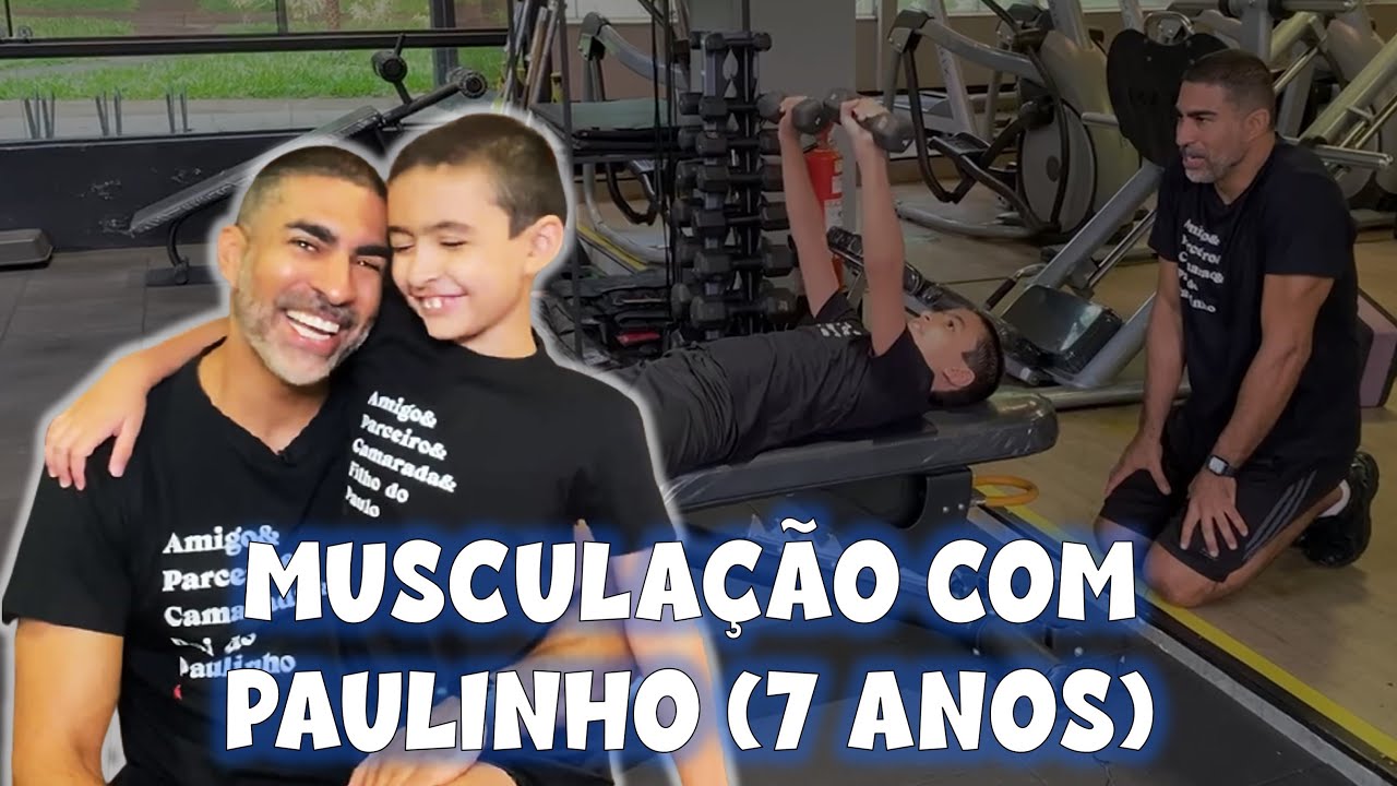 Teoria na prática: treino de musculação para crianças