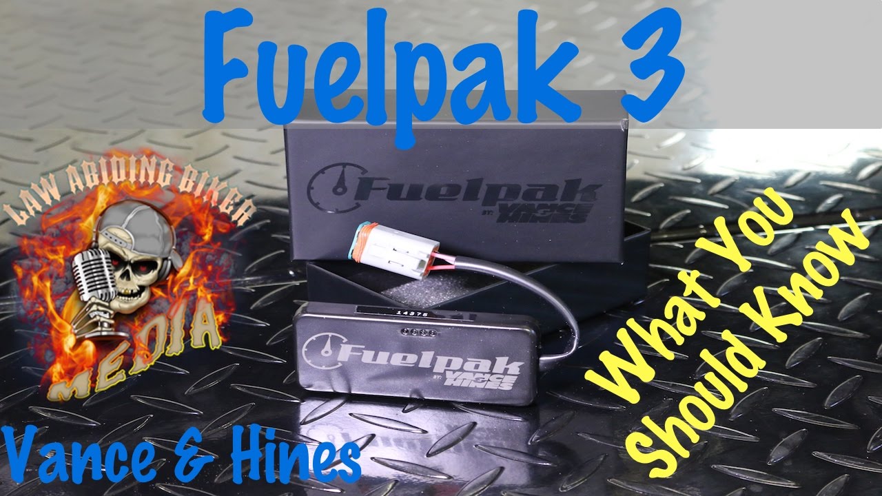 Fuelpak 4 Motorcycle Electronic Fuel Injection EFI Tuner Vance & Hines | Install Tutorial