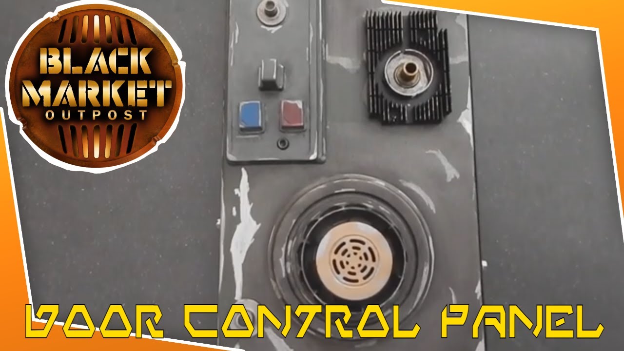 Star Wars: Door Control Panel DIY Prop Making