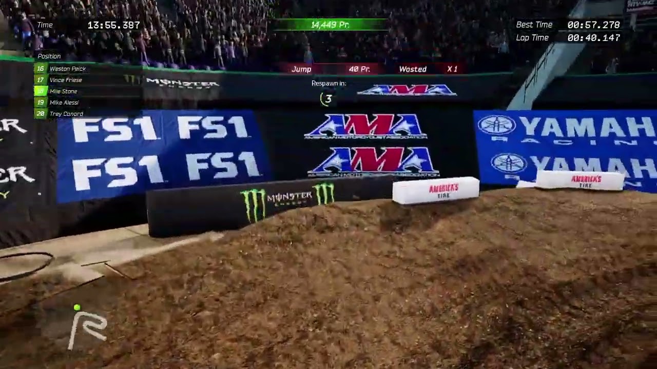 Did I Qualify For The Race In Minnesota (Monster Energy Supercross: The Official Videogame)