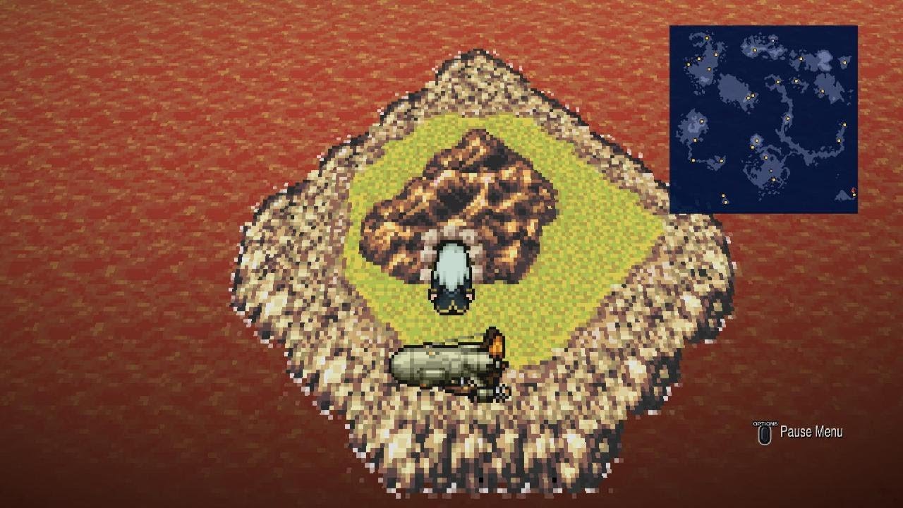 FINAL FANTASY VI Pixel Remaster - Fighting Hidon at Ebot's Rock