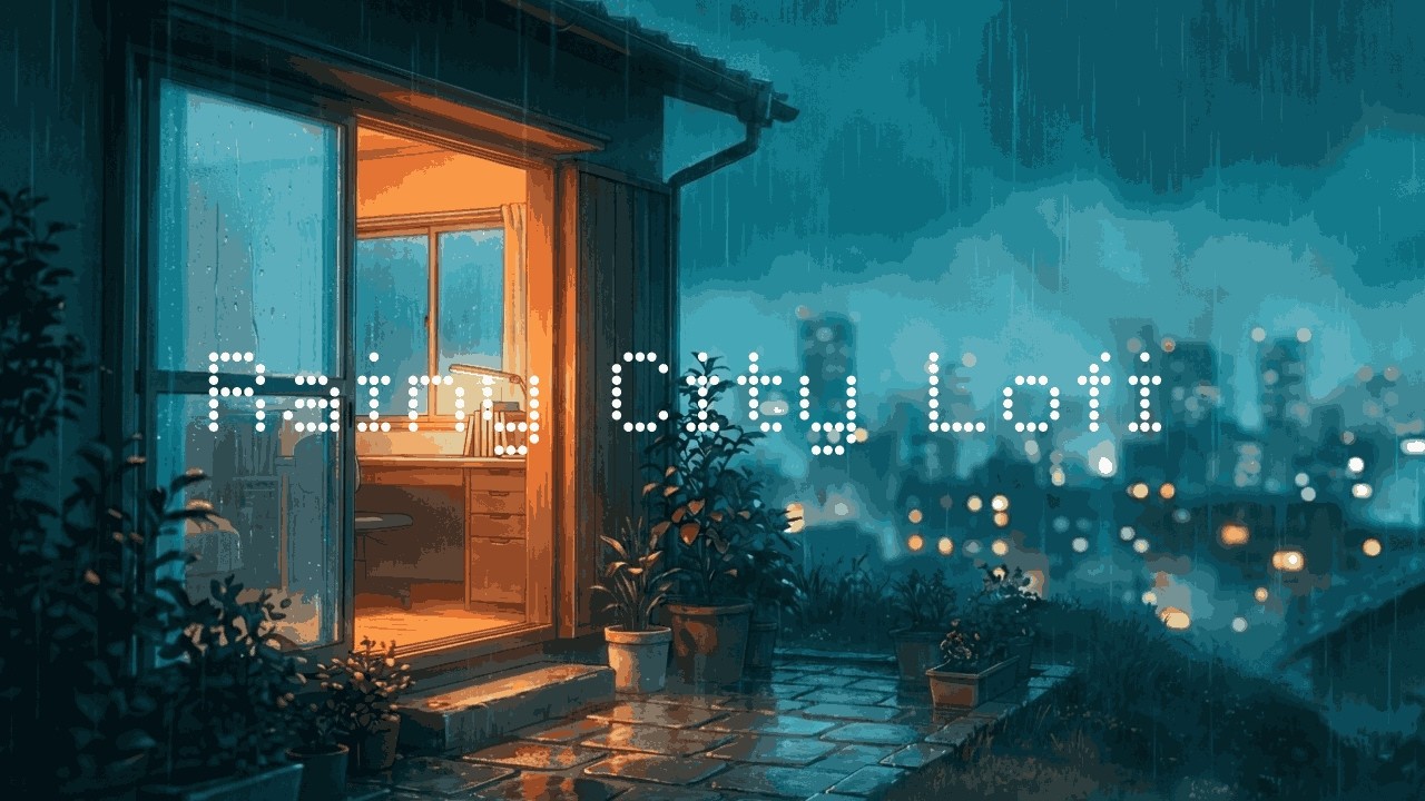 🌙 Rainy City Lofi – Deep Focus on a Quiet Night
