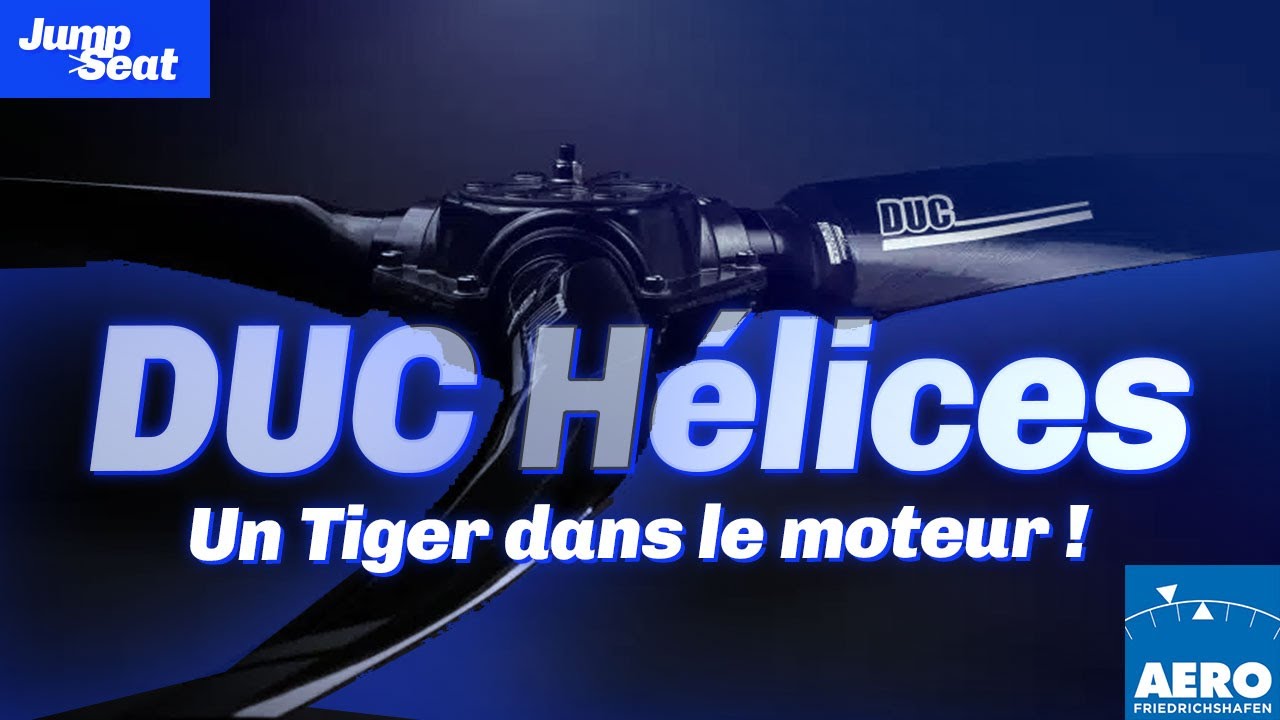 Les nouvelles hélices DUC #jumpseat