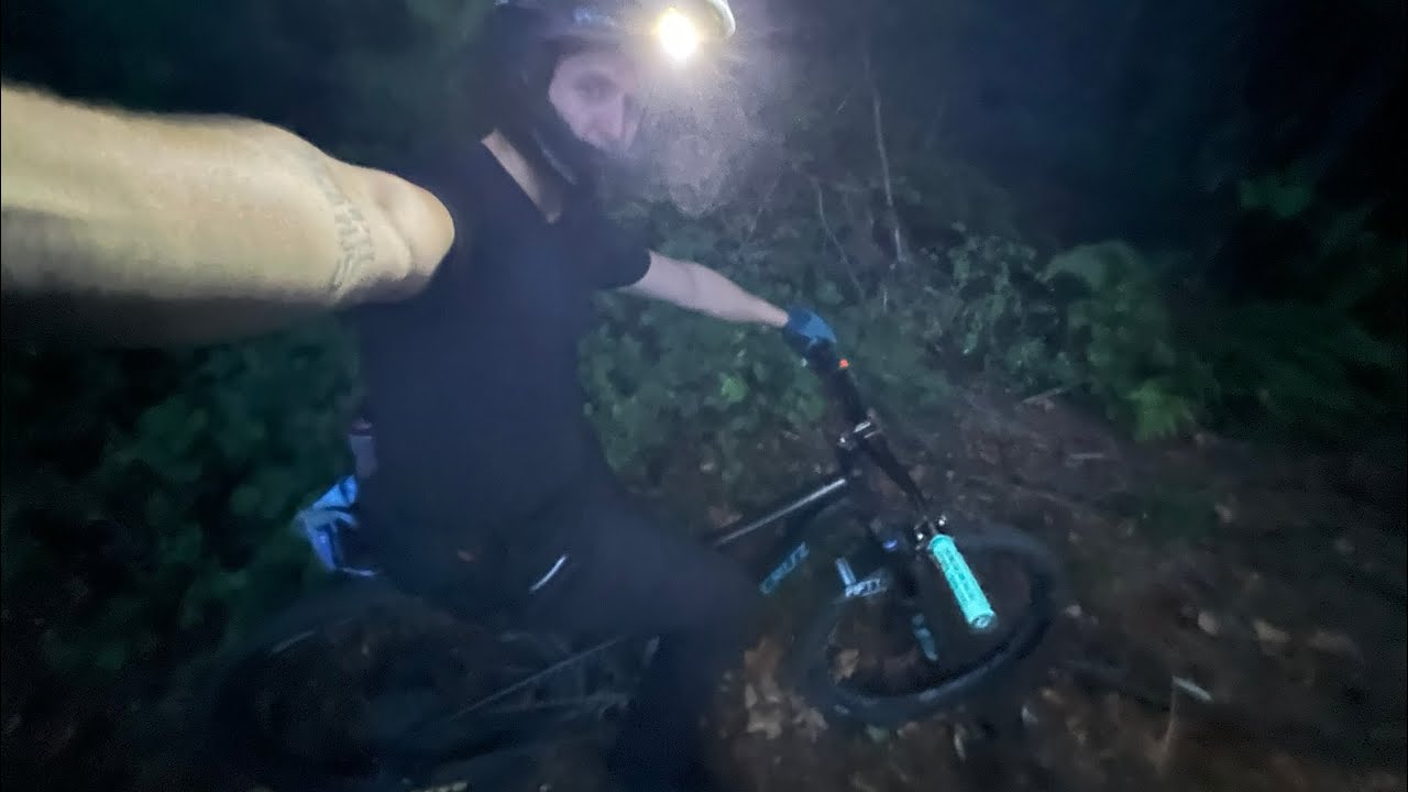 Night ride at Sandy Ridge