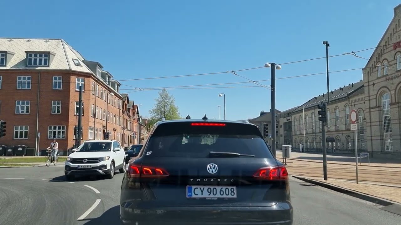 [4K] Denmark | Driving around Odense,  2023