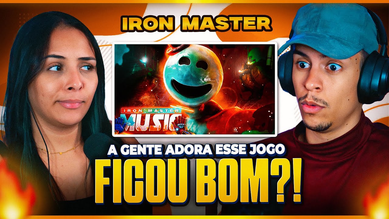 IRON MASTER: Porto Seguro | Poppy Playtime (Capítulo 4) | [Casal Jounin React] 🔥