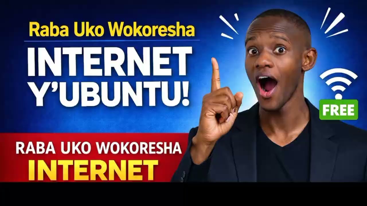 ☎️ Uko wokoresha internet yubuntu 📲 Kuri telephone yawe 💥ahuri hose 🔥