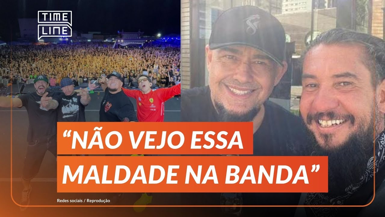 “Meu direito não foi respeitado”, diz Digão sobre saída de Rodolfo do Raimundos | Timeline
