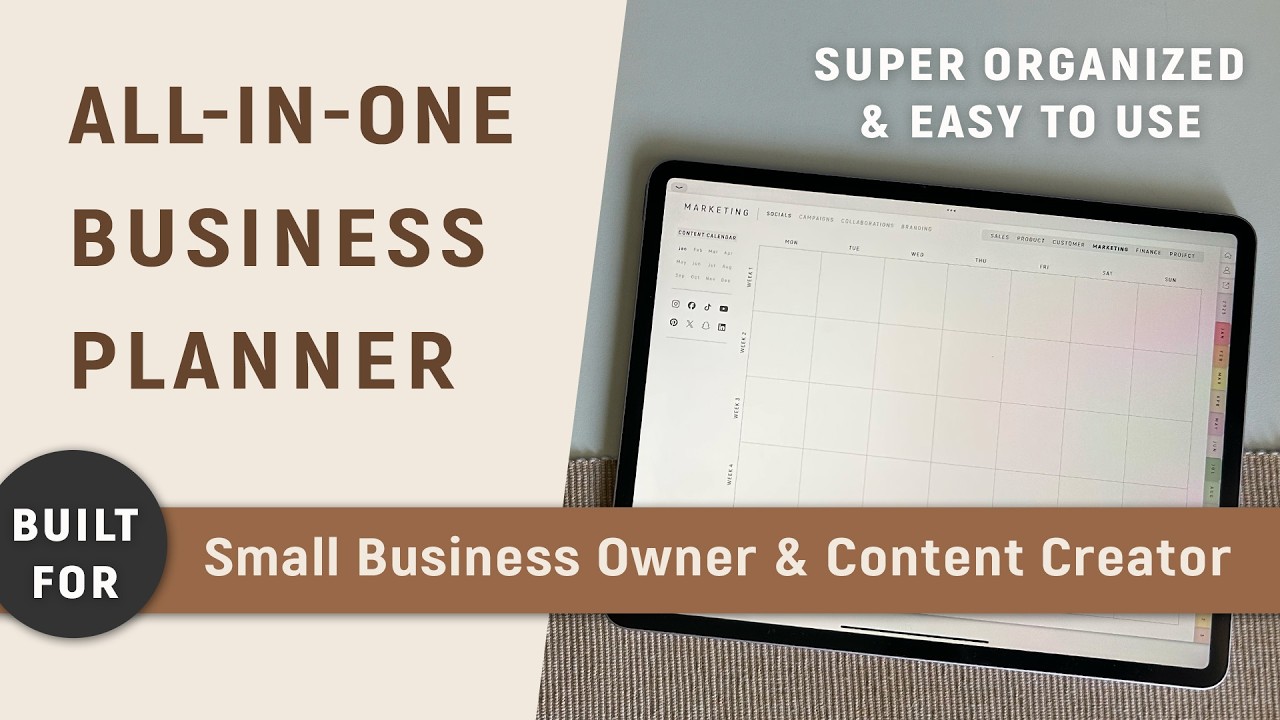 Best 2026 Digital Business Planner for Goodnotes