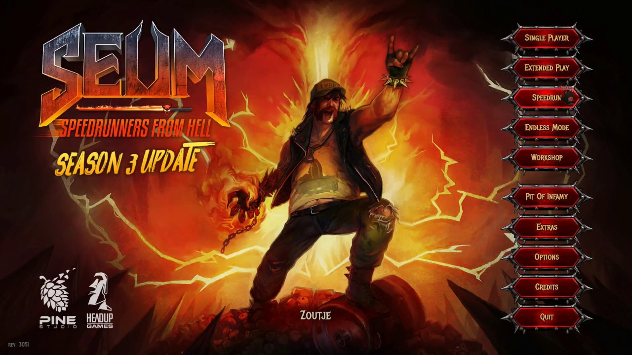 Seum: Speedrunners from Hell Hardcore Speedrunner achievement (no deaths)