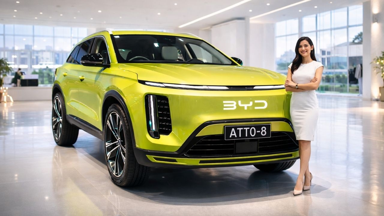 BYD ATTO 8 (2026): первый взгляд – роскошь, технологии и гибридная силовая установка по невероятн...