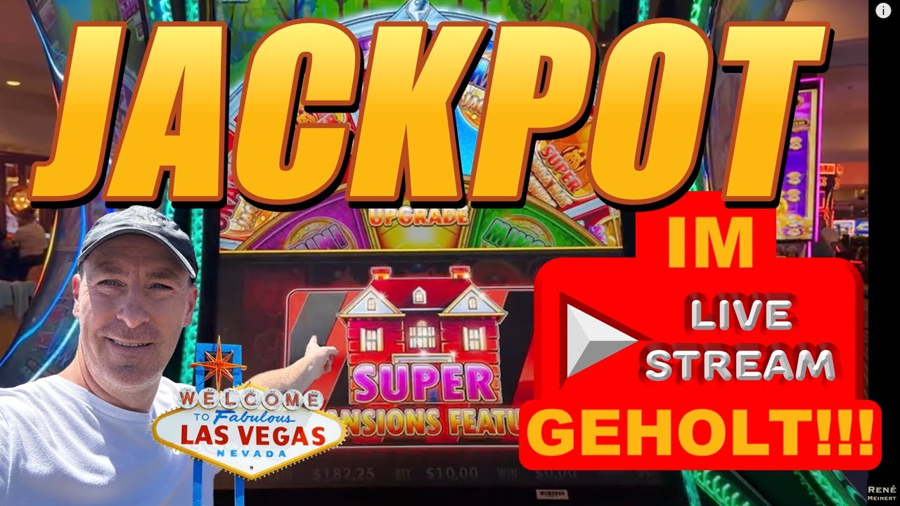Casino JACKPOT im Livestream geholt - Las Vegas Fremont Street Experience