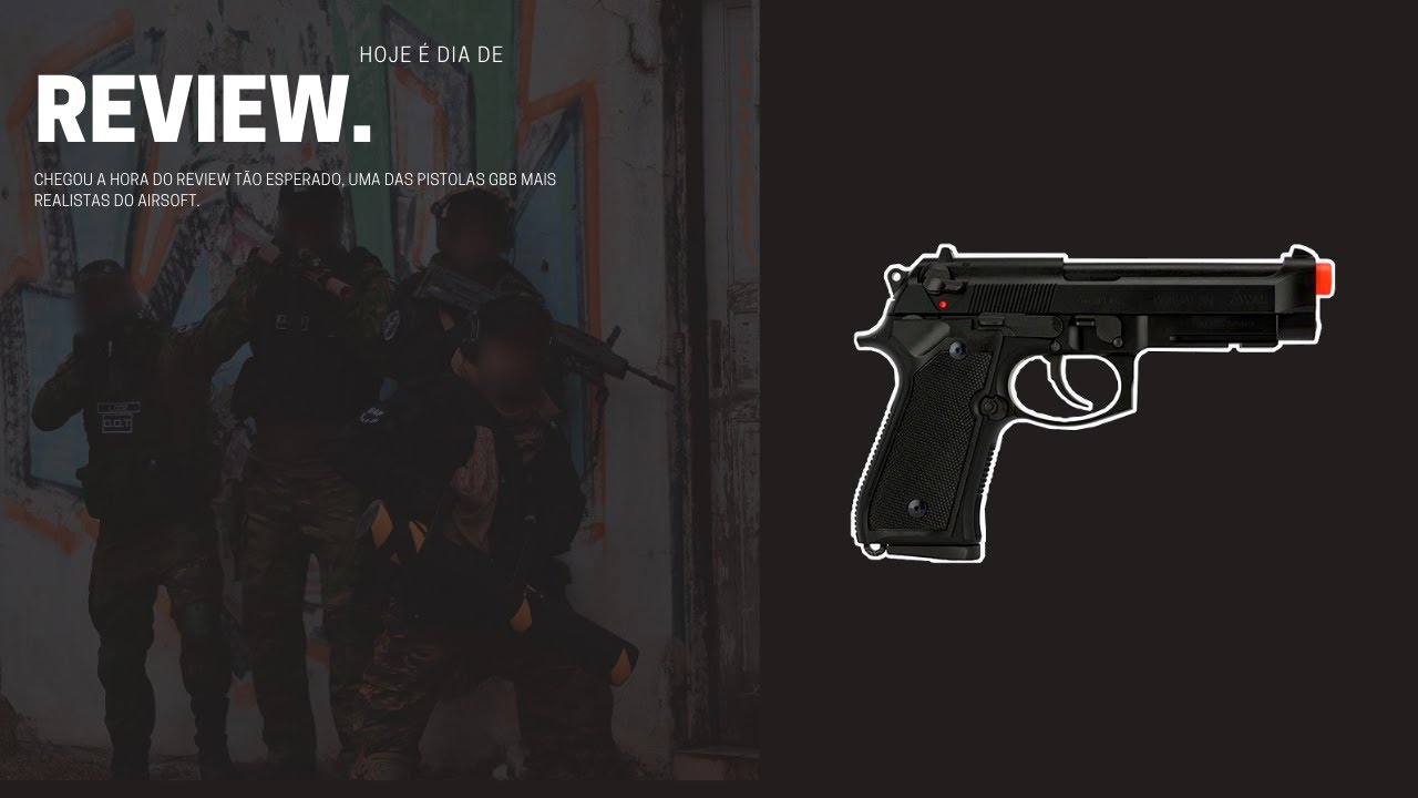 PISTOLA BERETTA KWA GBB. (REVIEW)