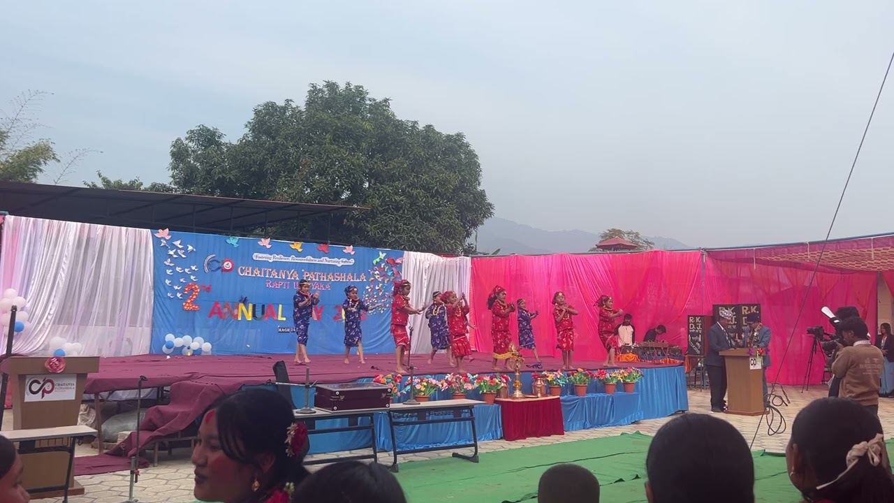 School annual program of our baby girl ###funny 