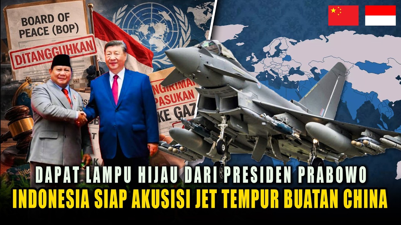 Presiden Prabowo Beri Lampu Hijau Untuk Memborong Jet Tempur China, J10 Atau J35??? 