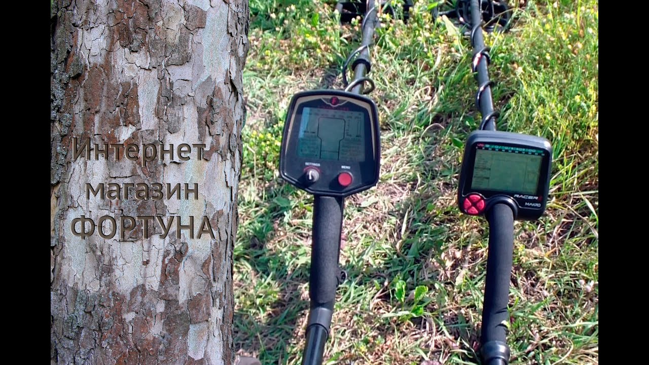 Сравнение Fisher F75 и Makro Racer 2 - тест на глубину