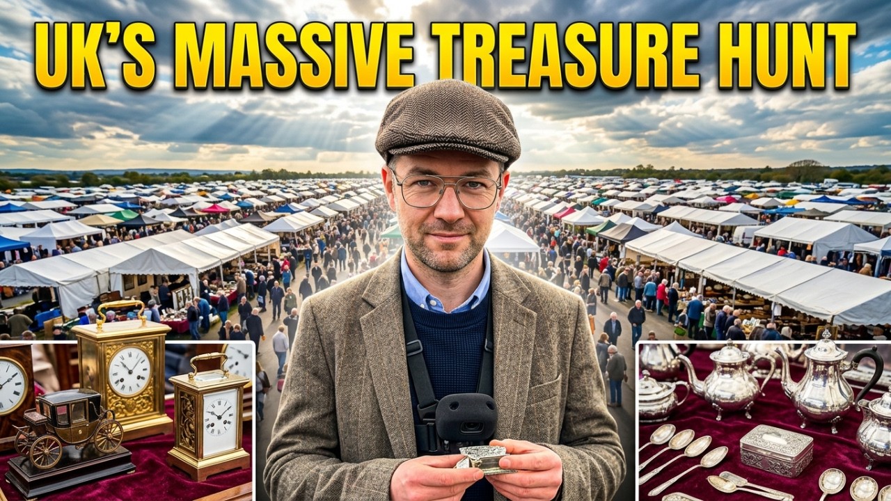 Exploring 1000+ Stalls: The Epicenter of UK Antiques