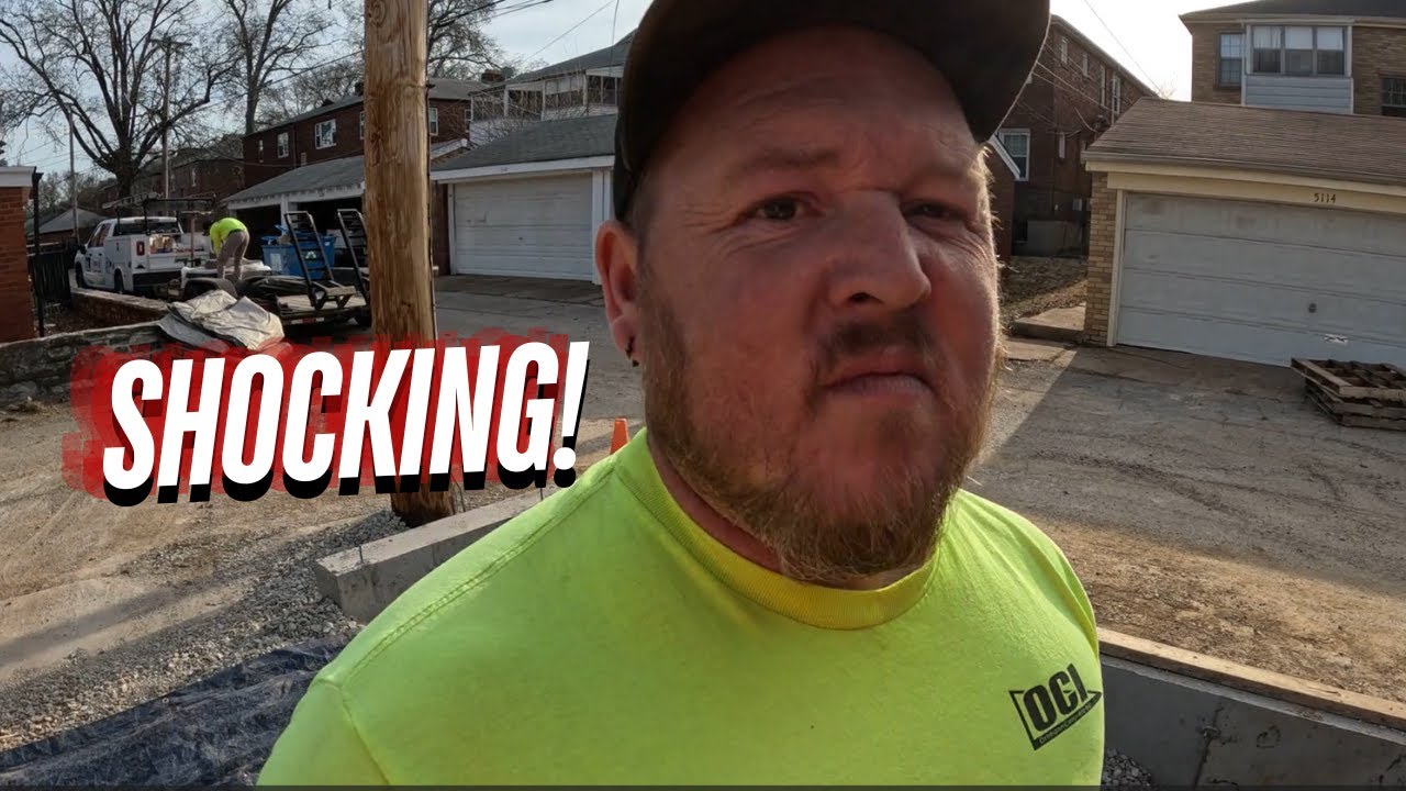 City Garage Makeover: Garage Floor Pour