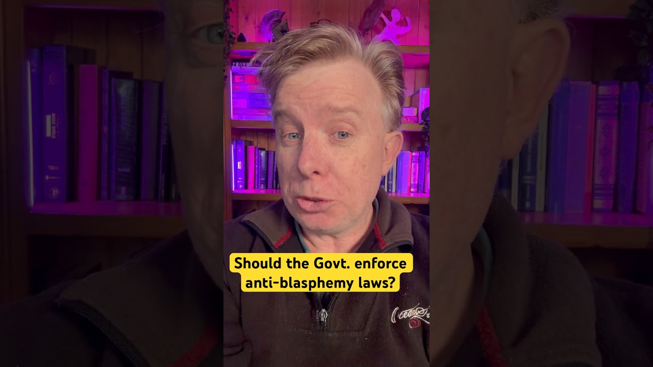 Should the government enforce anti-blasphemy laws? A Christian answer to the question!￼￼