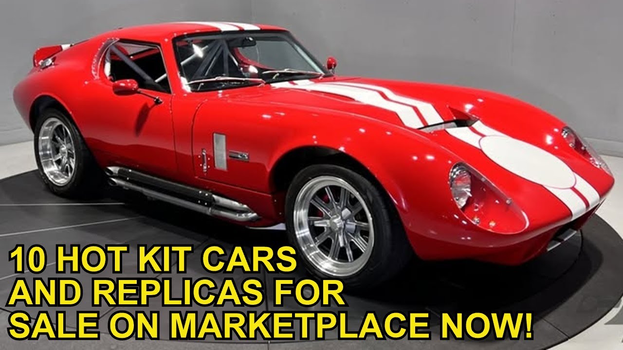 10 KIT CAR / REPLICAS for Sale Online Now Across North America, Links to the Ads Included Below