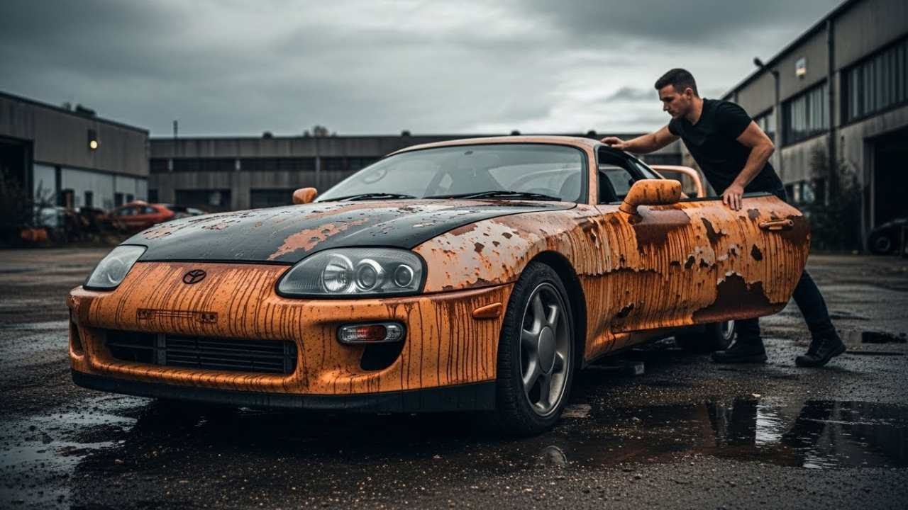 Toyota Supra MK4 Full Restoration 1994 | From Abandoned Rust to Showroom-Perfect  ASMR Visualizer