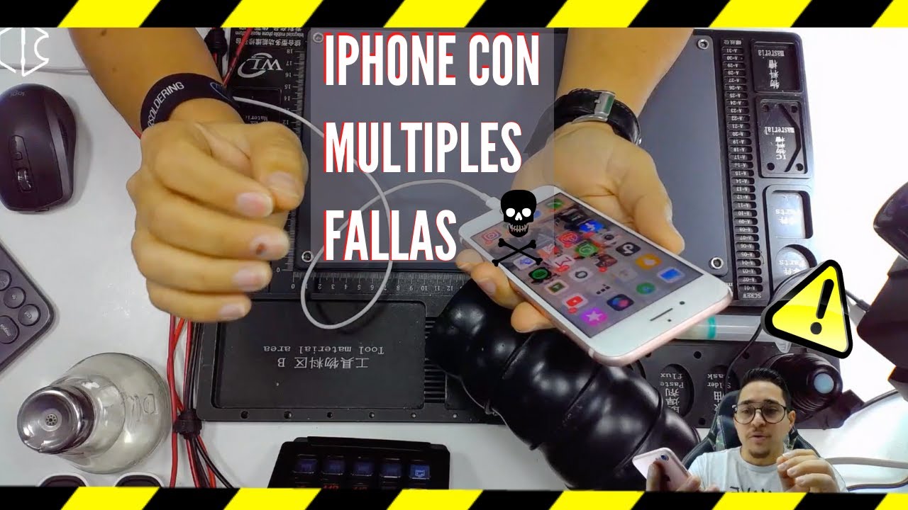 🔥💥⚡Garantía de un iPhone 7 con MÚLTIPLES FALLAS 😵😱🤯 AVERIGUEMOS QUE TIENE❗