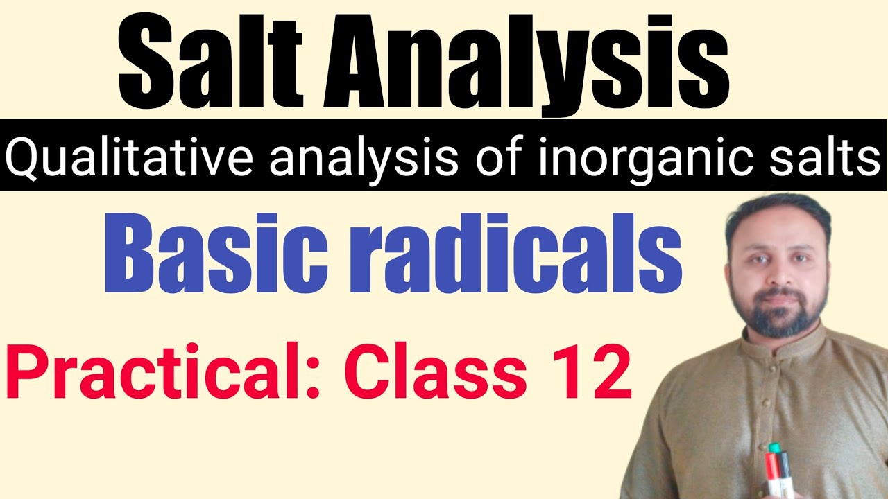 Tricks to learn Basic radicals | Class 12 | Chemistry Practical | Dry & Wet Tests | M.Waqas