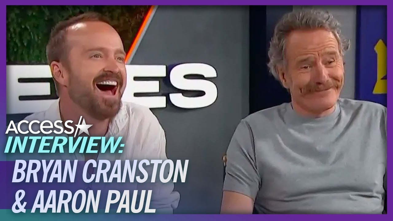 Bryan Cranston & Aaron Paul GUSH Over Their Friendship