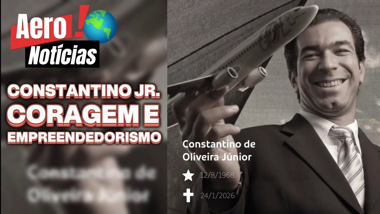 Constantino Júnior: Um Legado de Coragem e Empreendedorismo na Aviação
