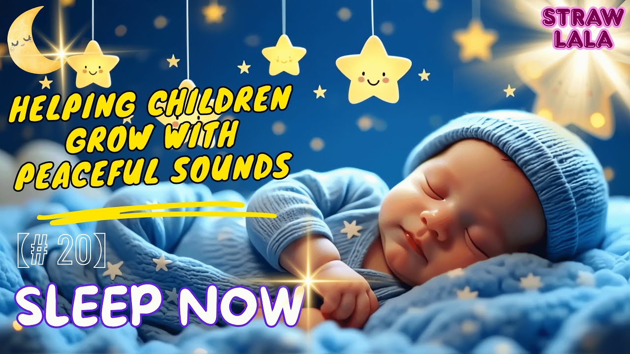 Moonlit Feathers and Mindful Glow – Gentle Piano Lullabies for Baby Sleep, Brain Boost & Relaxation