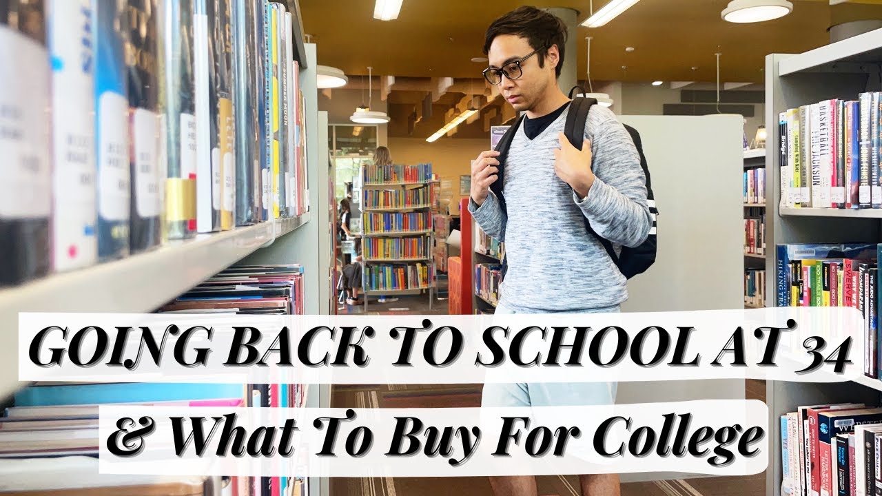 Ep. 109: GOING  BACK TO SCHOOL AT 34 | What To Buy For College & Setting Up My New MacBook